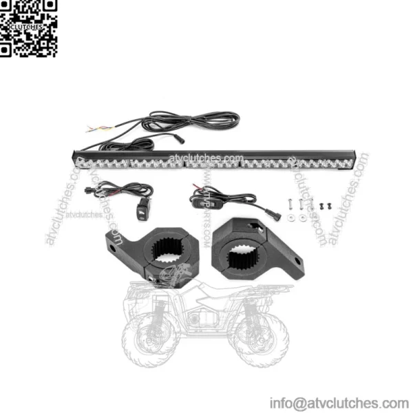 WEISEN 30" Rear LED Chase Light Bar Bracket Kit For Polaris RZR PRO R/XP RAWAR (For: More than one vehicle)