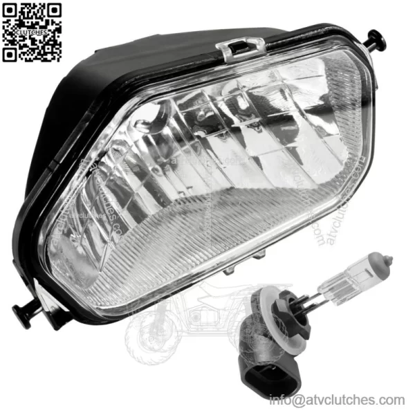 Front Right Headlight w/Bulb for Polaris Sportsman 1000 Touring XP 2015-2022 (For: Polaris)