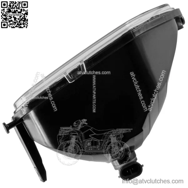 Front Right Headlight w/Bulb for Polaris Sportsman 1000 Touring XP 2015-2022 (For: Polaris) - Image 5