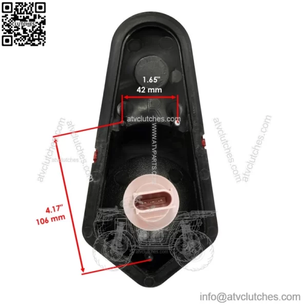 Complete Right Taillight for Polaris Sportsman 1000 Touring 2015 - 2020 2411154 (For: Polaris) - Image 2