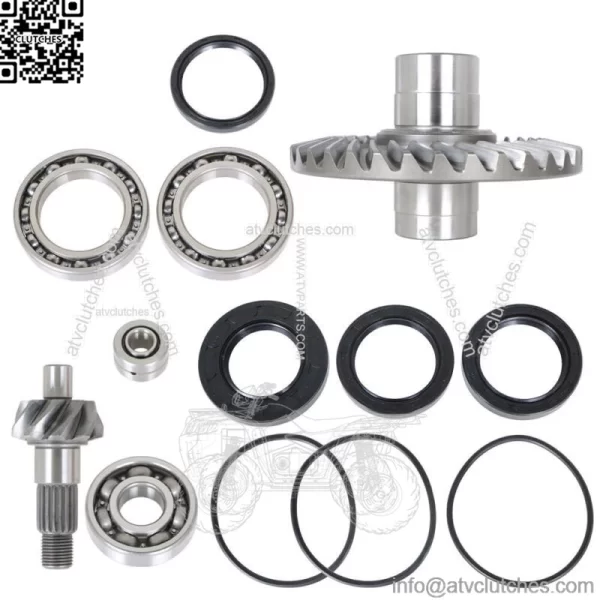 Rear Differential Ring Pinion Gear & Bearing 1998-00 For Honda Fourtrax TRX300FW - Image 5