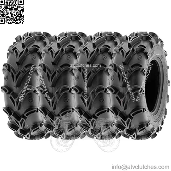 28x10-12 28x10x12 Tubeless 6 PR 28" ATV UTV Tires A050 [Set of 4]