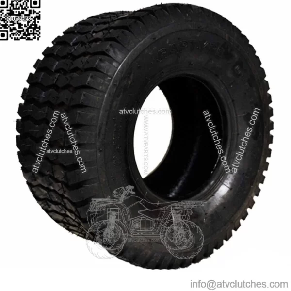2PK Commercial Walk Behind Lawn Mower Rear Turf Saver Rider Tire 4PLY 13x650x6 - Image 2