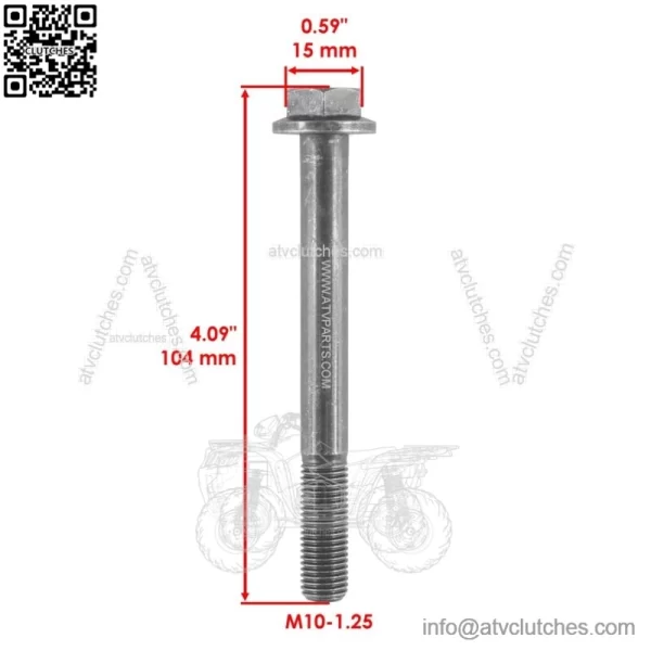Front Lower Inner A-Arm Bushing Kit for Polaris Ranger XP 1000 2019 NEW (For: Polaris) - Image 3