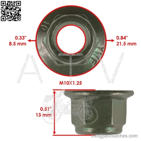 Front Upper Inner A-Arm Bushing Kit for Polaris Ranger 1000 2018 2019-2022 NEW (For: Polaris) - Image 4