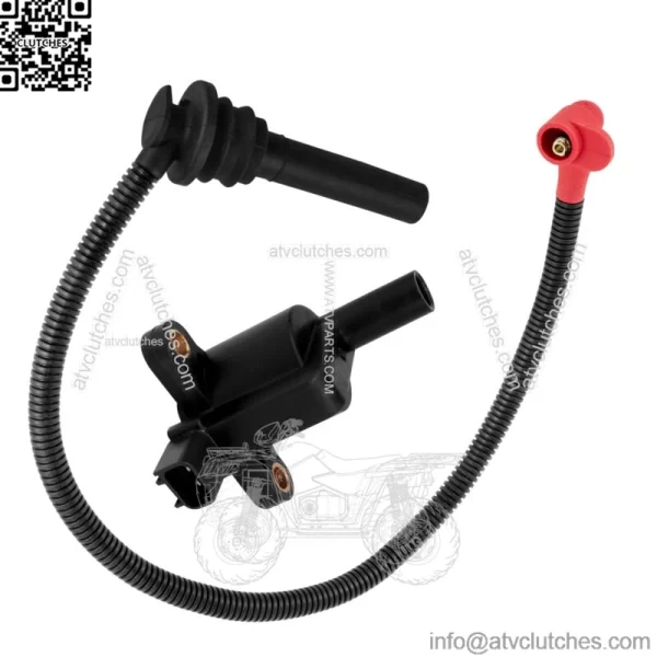 Ignition Coil with Spark Plug Wire For Polaris ACE 570 2016 2017 2018 2019 (For: Polaris)