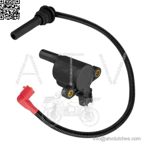 Ignition Coil with Spark Plug Wire For Polaris ACE 570 2016 2017 2018 2019 (For: Polaris) - Image 4
