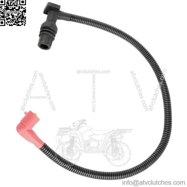 Ignition Coil Spark Plug Wire 59.3 cm for Polaris RZR 800 EFI 2012 2013 2014 (For: Polaris) - Image 3
