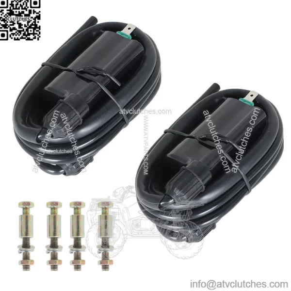 Front and Rear Ignition Coils for Kawasaki VN1500 Vulcan 1500 1996-2008 NEW - Image 2