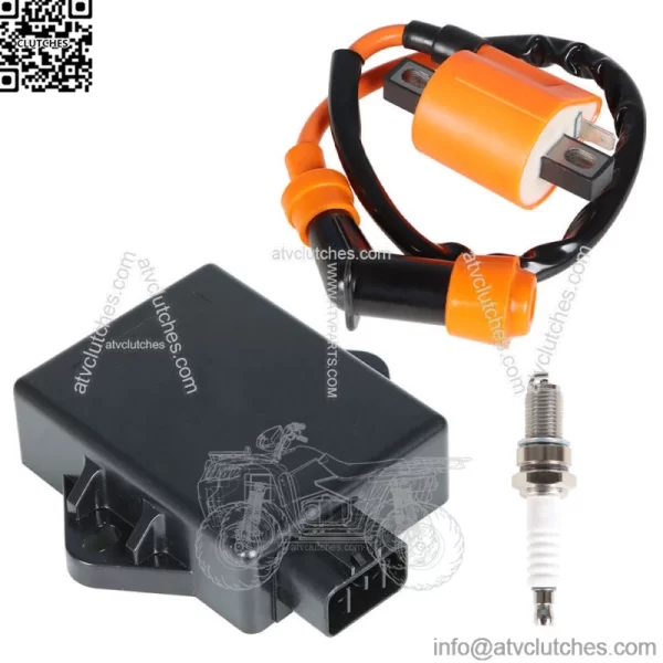 Ignition Coil Spark Plug CDI For Polaris Trail Boss 325 2000-2002 3086484 NEW