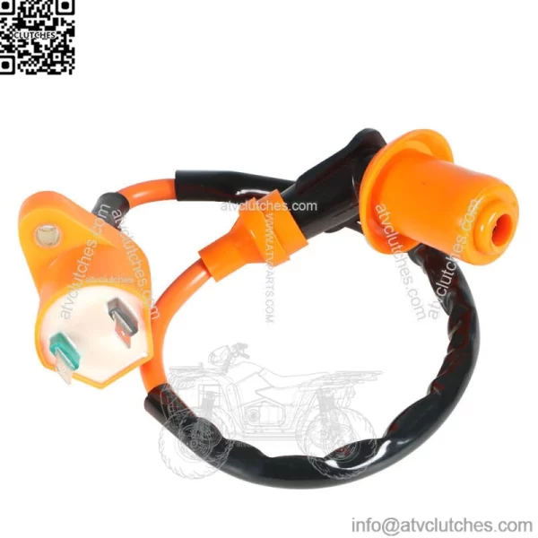 For Honda FourTrax 300 TRX300 TRX300FW 1998-2000 Ignition Coil CDI Spark Plug - Image 4