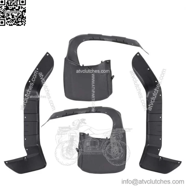 Fit For 96-00 Honda FourTrax TRX300 TRX 300 FW Fender Flaps Mud Splash Guards  (For: Honda) - Image 3