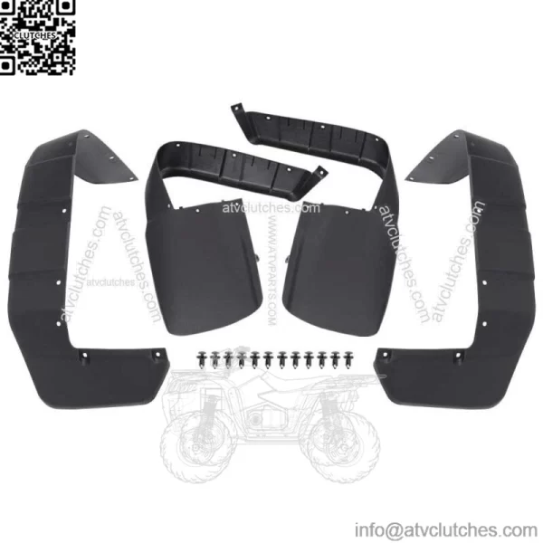4X Fender Flaps Flare Mud Guard Fit For 96-00 Honda FourTrax 300 TRX300/TRX300FW (For: Honda) - Image 2