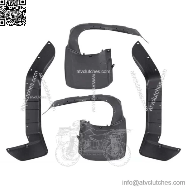 4X Fender Flaps Flare Mud Guard Fit For 96-00 Honda FourTrax 300 TRX300/TRX300FW (For: Honda) - Image 3
