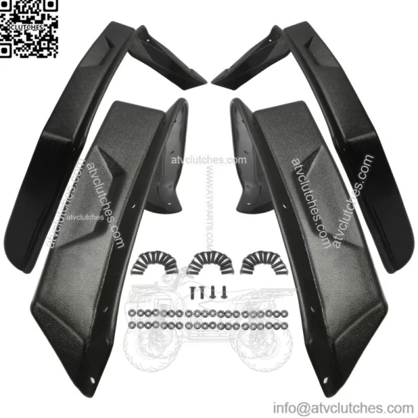 Fender Flares Overfenders Mud Guards For Polaris Sportsman 570 ETX SP 2014-2021 (For: Polaris) - Image 2