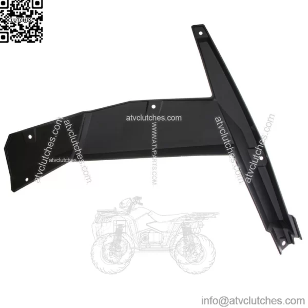 Polaris 5439772-070 Black Front Left Fender Flair RZR 1000 900 XP (For: Polaris) - Image 3