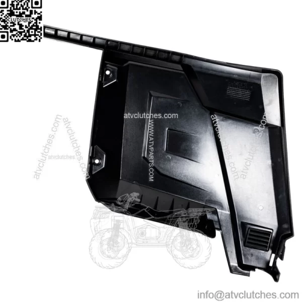 Black Left-Hand Rear Fender 5451183-070 Polaris 2015-19 Ranger Crew 570 570-4 (For: Polaris) - Image 2