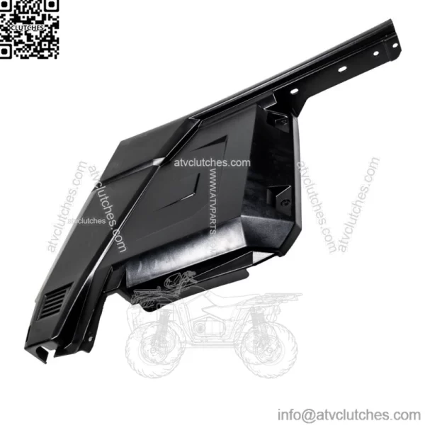 Black Left-Hand Rear Fender 5451183-070 Polaris 2015-19 Ranger Crew 570 570-4 (For: Polaris) - Image 4