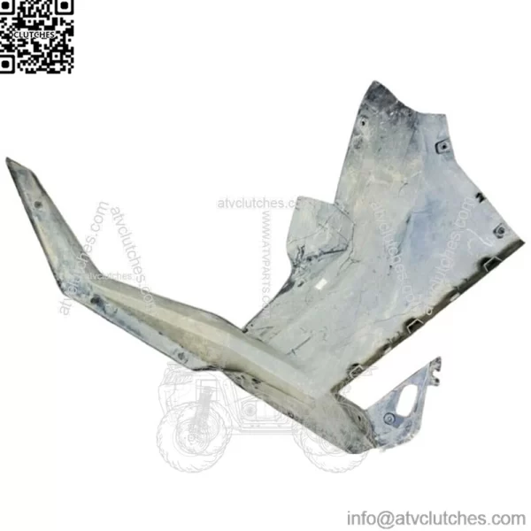 2020 POLARIS TURBO PRO XP FRONT LEFT FENDER FLARE BLACK 5455175 - Image 4