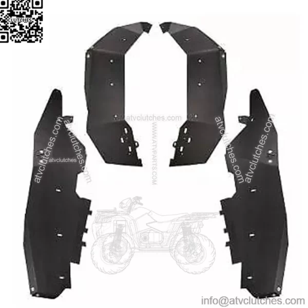 Front & Rear Fender Flare Kit for 2014-2022 Polaris RZR 1000 XP / XP 4 (For: Polaris)