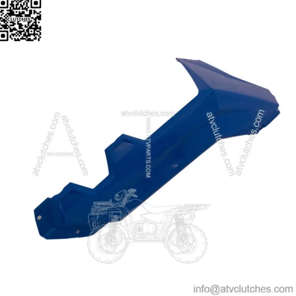 Polaris Fender, Rear, Right, Voodoo Blue,  OEM Part 5450077-619, Qty 1 (For: Polaris)