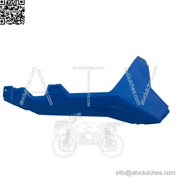 Polaris Fender, Rear, Right, Voodoo Blue,  OEM Part 5450077-619, Qty 1 (For: Polaris) - Image 3