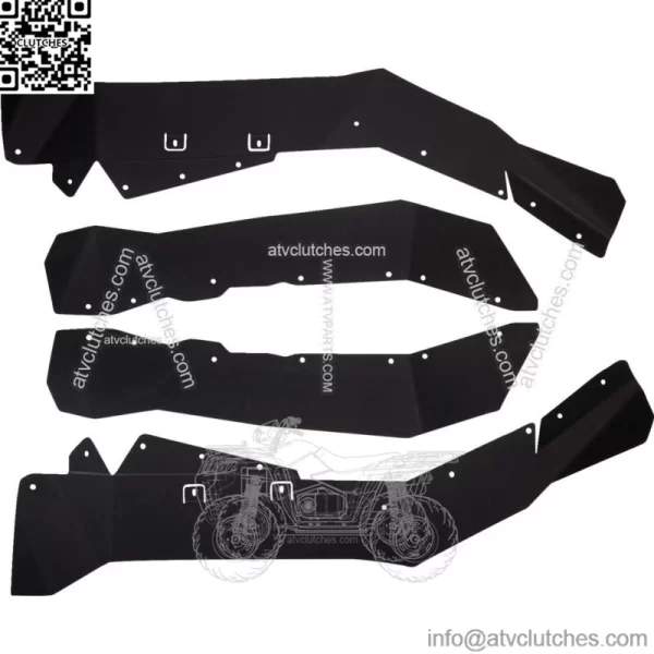 Front & Rear Overfenders 44-4700 for 21-23 Polaris RZR 900/1000 Trail (For: Polaris)