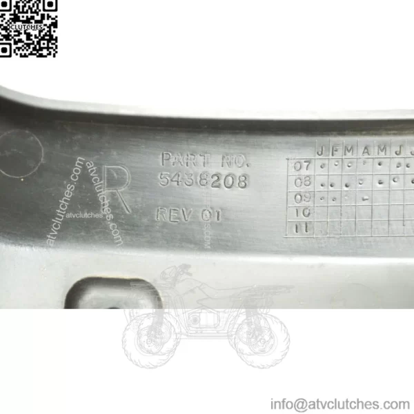 OEM Polaris 5438208 Right Front Fender Flair NOS - Image 3