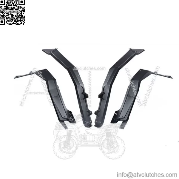 Front&Rear Fender Flares Compatible with Polaris RZR XP 1000/XP 4 1000 2024 (For: Polaris)