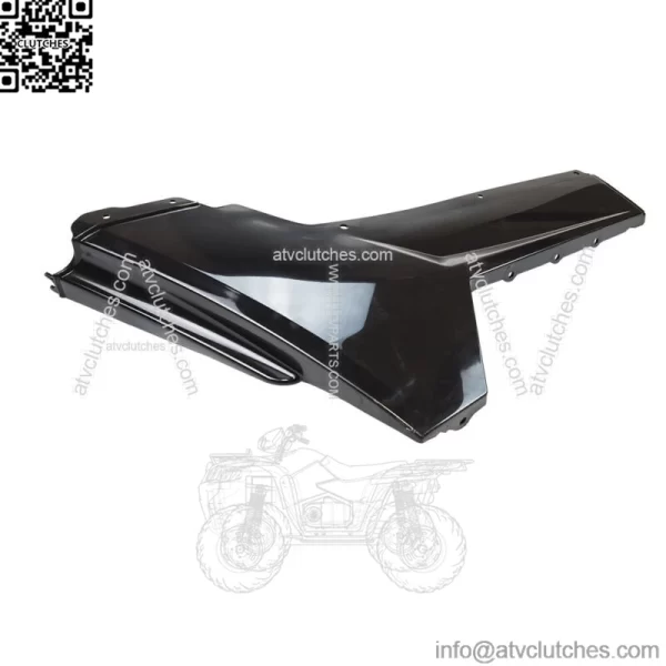 Polaris 5437393-070 Right Hand Black Rear Fender 2012 S 4 RZR 800 (For: Polaris) - Image 2