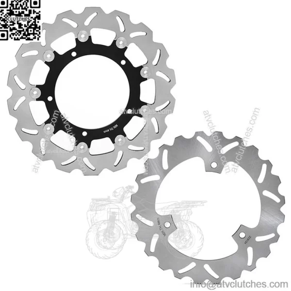 Custom Motorcycle Front Rear Brake Disc for Yamaha MT-03 2016-up / YZF R25 2014-up / YZF R3 2015-up