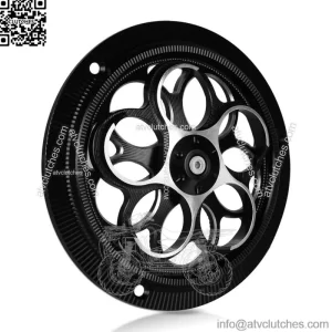 Motorcycle Engine Fan Cover For VESPA SRPINT 150 / PRIMAVERA 150 Black New
