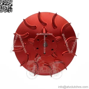 Radiating Fan Red
