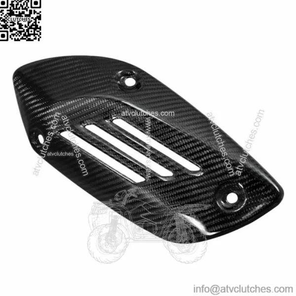 MOS Carbon Fiber Exhaust Pipe Cover for Vespa Sprint 125 150
