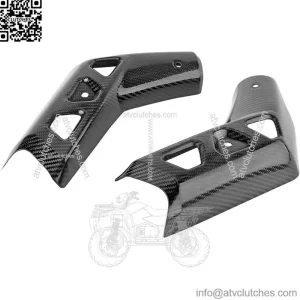 Motorcycle Escape For Moto For Guzzi V85 Tt 2021 2022 2023 V85tt For Euro 5 V85 Motorcycle Exhaust Header Link Pipe With Carbon Fiber Heat Shield Middle Link Pipe