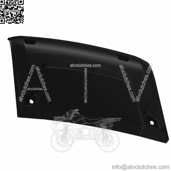 Polaris Center Hood, Orange Rust,  OEM Part 5453727-750