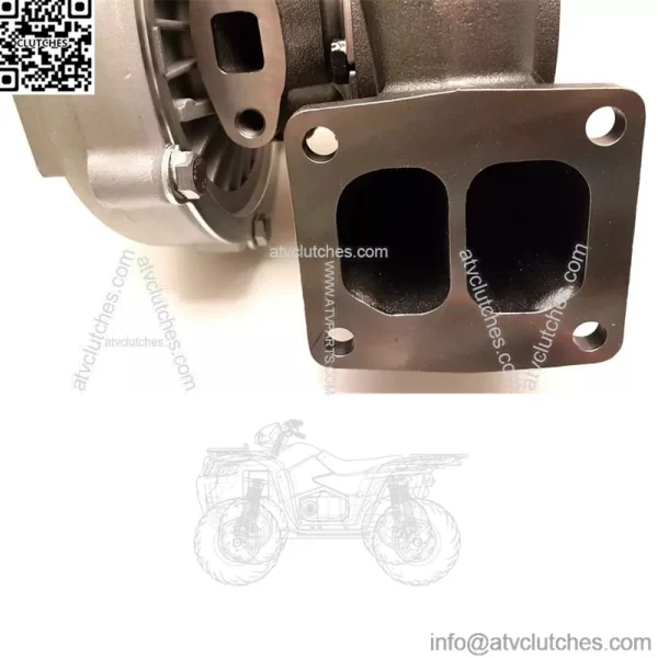 Turbocharger Komatsu 466704-0203 6222818210 6222-81-8210 NEW + Gasket Set - Image 4