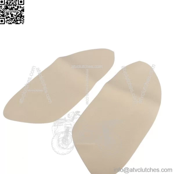 1pair Car Front Door Panels Armrest Cover Beige for Honda Accord Sedan 2008-12 - Image 2