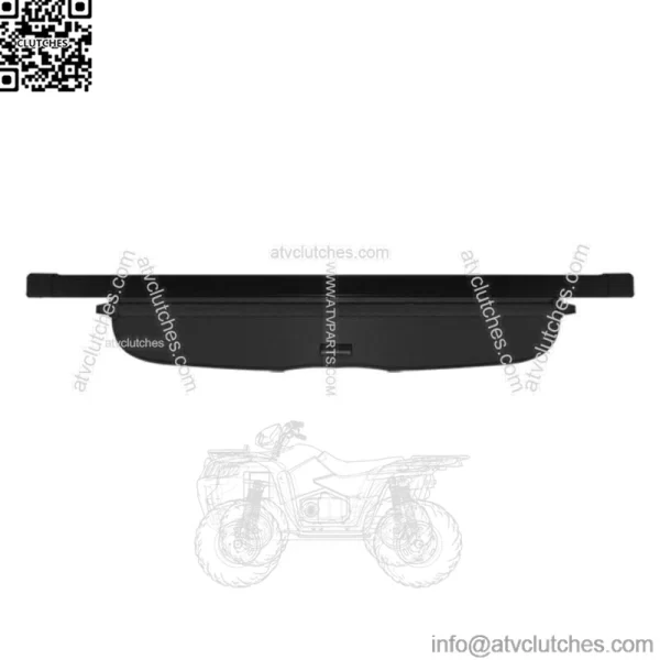 Rear Cargo Security Trunk Cover Black New For 2012-2016 Honda CRV Retractable - Image 4