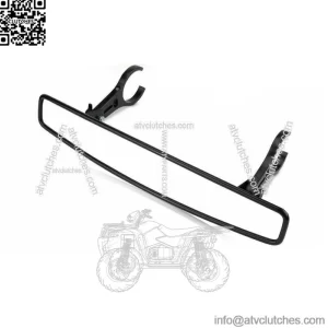 UTV Rear View Center Mirror w/1.75" 2" Clamp For Polaris Yamaha Honda Talon