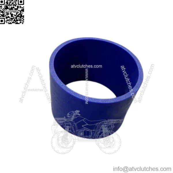 4" 4-PLY STRAIGHT INTAKE/INTERCOOLER PIPING SILICONE COUPLER ADAPTOR HOSE BLUE - Image 2