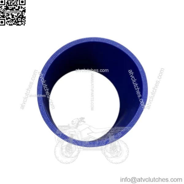 4" 4-PLY STRAIGHT INTAKE/INTERCOOLER PIPING SILICONE COUPLER ADAPTOR HOSE BLUE - Image 3