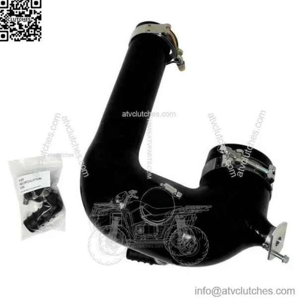 SxS - Polaris RZR Turbo XPT, XP4, & Turbo S Silicone Intake J-Tube - Image 2