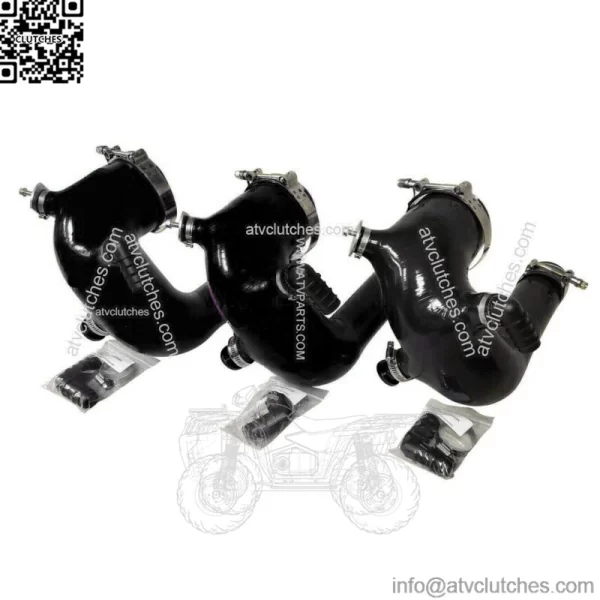 SxS - Polaris RZR Turbo XPT, XP4, & Turbo S Silicone Intake J-Tube - Image 3