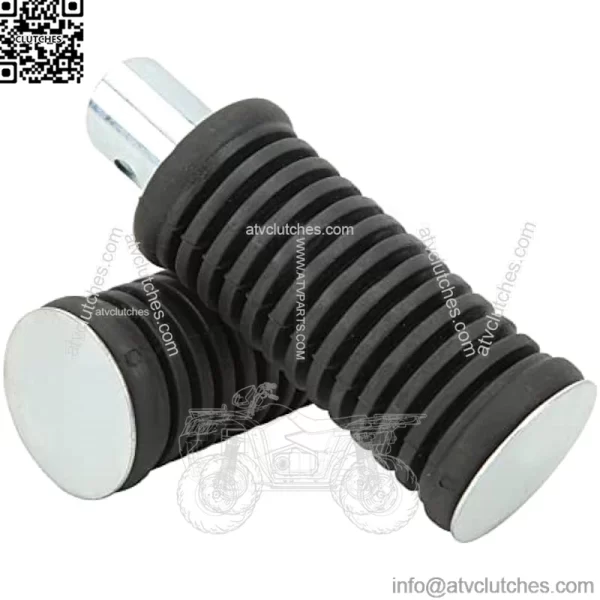 Footpegs, Safe Wide Application High Strength Foot Rest Rubber for 196CC 6.0 6.5hp Mini Bikes