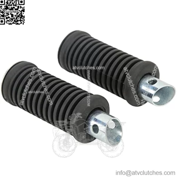 Footpegs, Safe Wide Application High Strength Foot Rest Rubber for 196CC 6.0 6.5hp Mini Bikes - Image 2