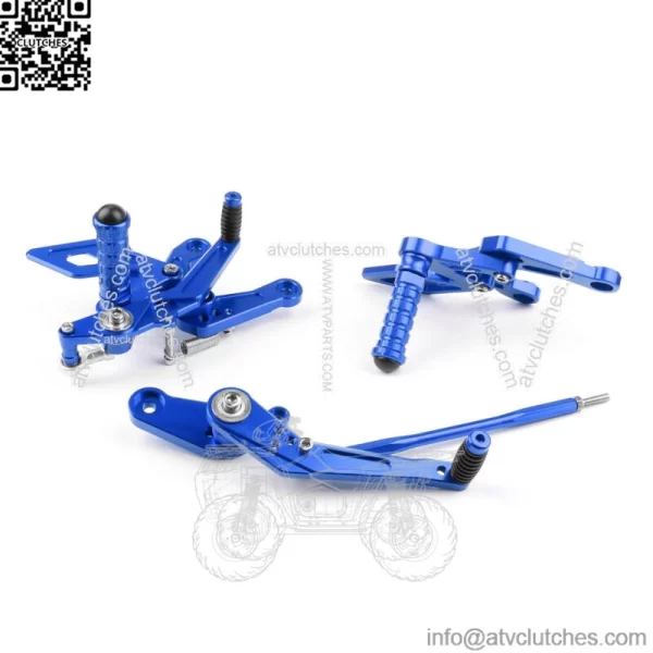 Adjustable Rearsets Foot Rest Pegs Rear Set Fits Honda CBR500R CB500F 16-17 BU - Image 4