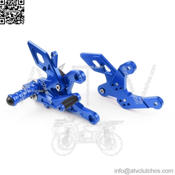 Adjustable Rearsets Foot Rest Pegs Rear Set Fits Honda CBR500R CB500F 16-17 BU - Image 5