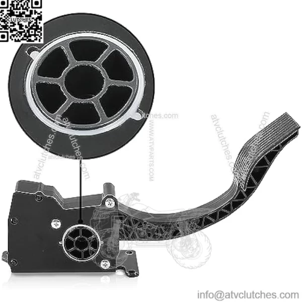 G-PLUS Electronic Throttle Pedal Fit for 2014 2015 2016 2017 2018 2019 2020 Polaris Ranger RZR 1000 570 900 RZR XP - Image 2