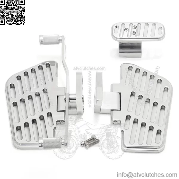 Motorcycle Aluminum Driver Floorboard Footpeg Kit for Honda GL1800 Goldwing F6B 2001-Up - Image 3